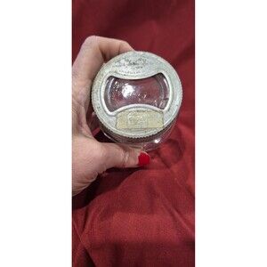Vintage Topper Presto Wide Mouth 8 Oz. Canning Jar Marked Glass Top Insert